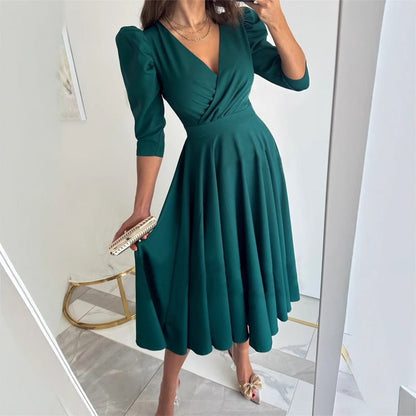 GOLA - WAIST-SLIMMING MIDI DRESS STYLE