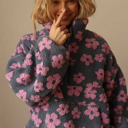 CANNA - FLUFFY FLOWER COZY PULLOVER