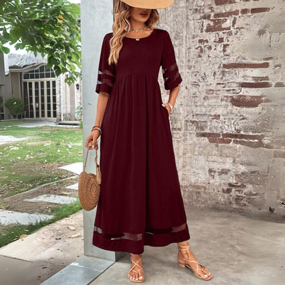Aubrey™ – Figure-Enhancing Midi Dress for a Sleek Silhouette
