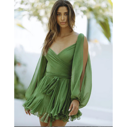 MIMAE - FASHIONABLE MINI DRESS