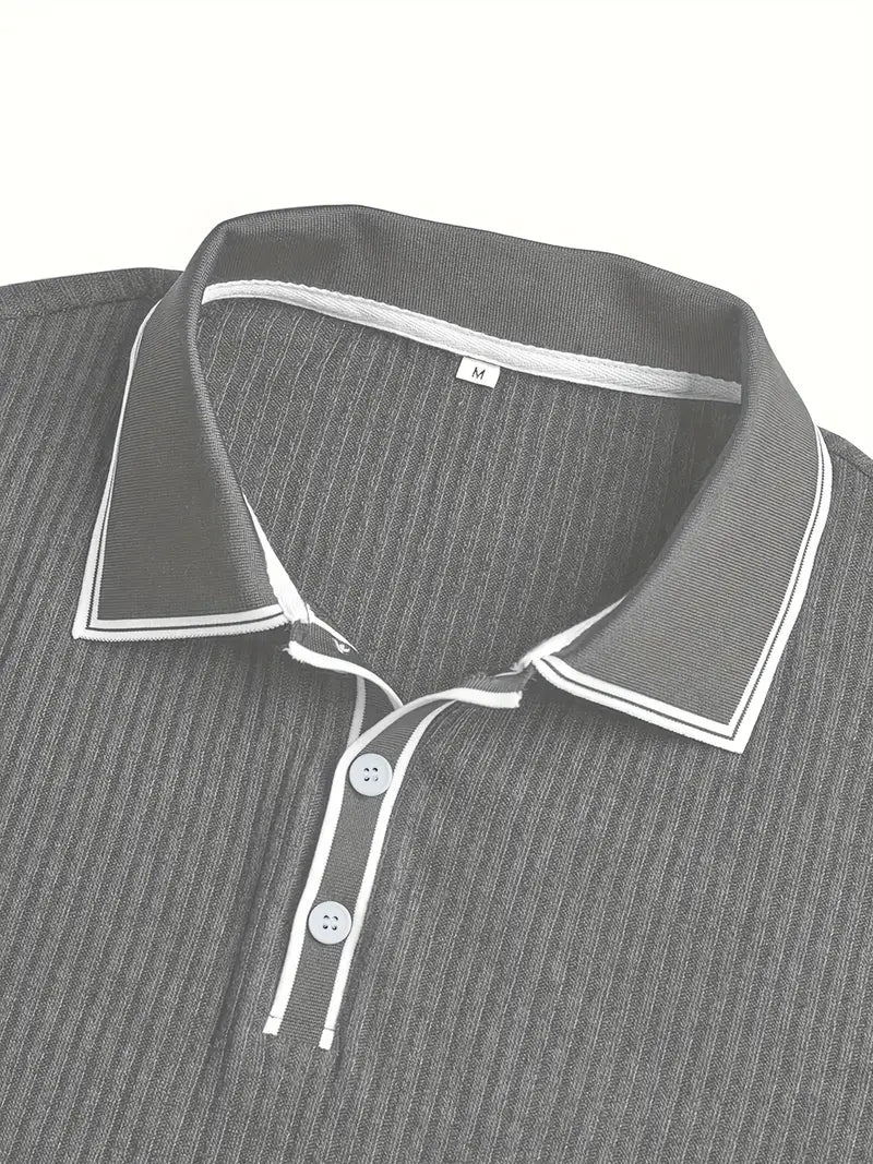 Emilio™ - Men's Custom Ribbed Polo