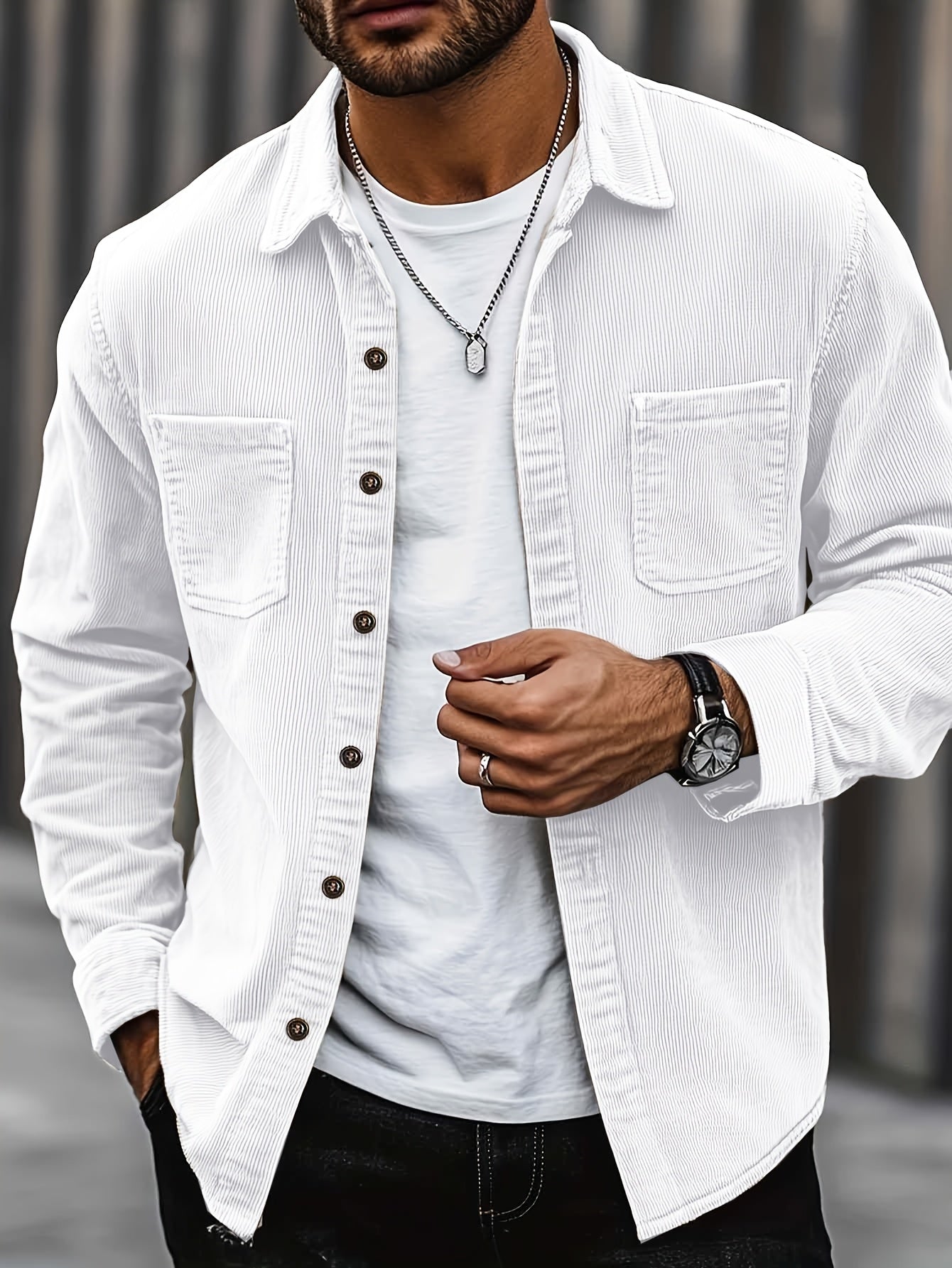 Johan™ Men's Corduroy Shirt Jacket