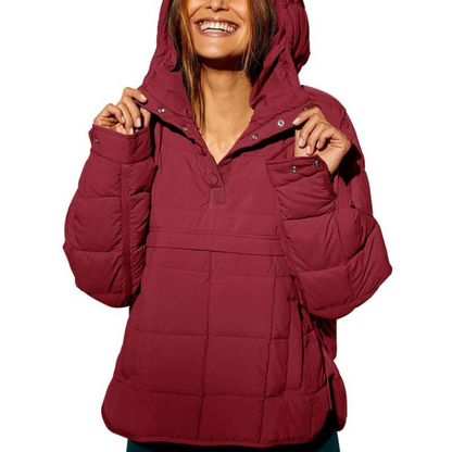 LALA – SOFT EMBRACE OVERSIZED HOODED JACKET