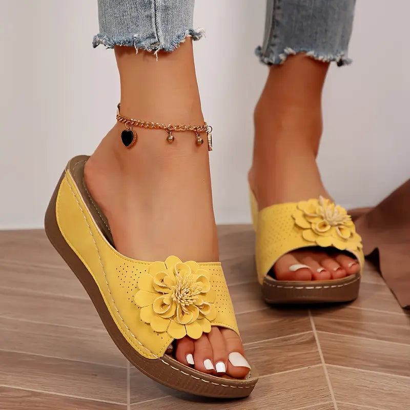 Belle™ - Floral Orthopedic Sandals