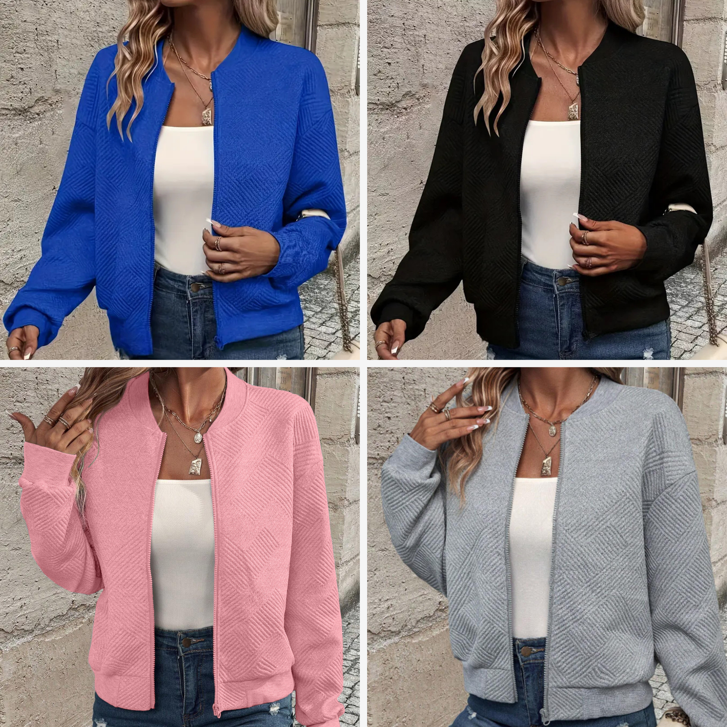 JAIDA - LIGHTWEIGHT ZIP-UP JACKET