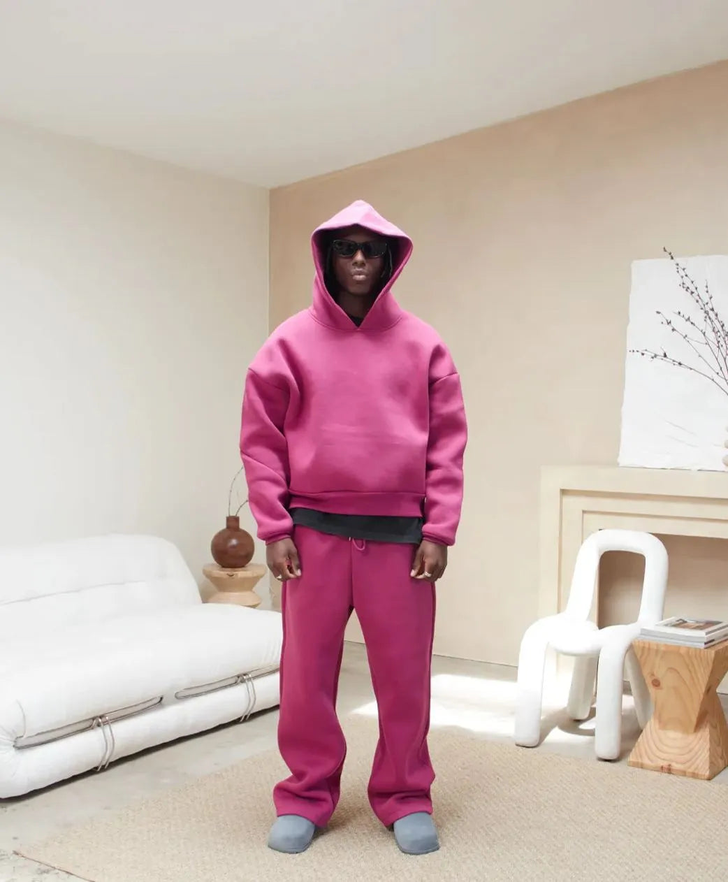 BRENT - STREETWEAR BOXY HOODIE AND PANTS