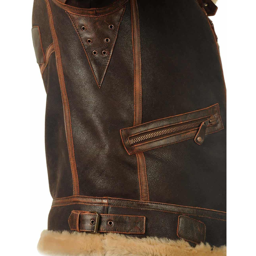 Antonia - Cozy Aviator Jacket
