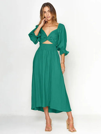 EVERLEIGH - ELEGANT LANTERN DRESS