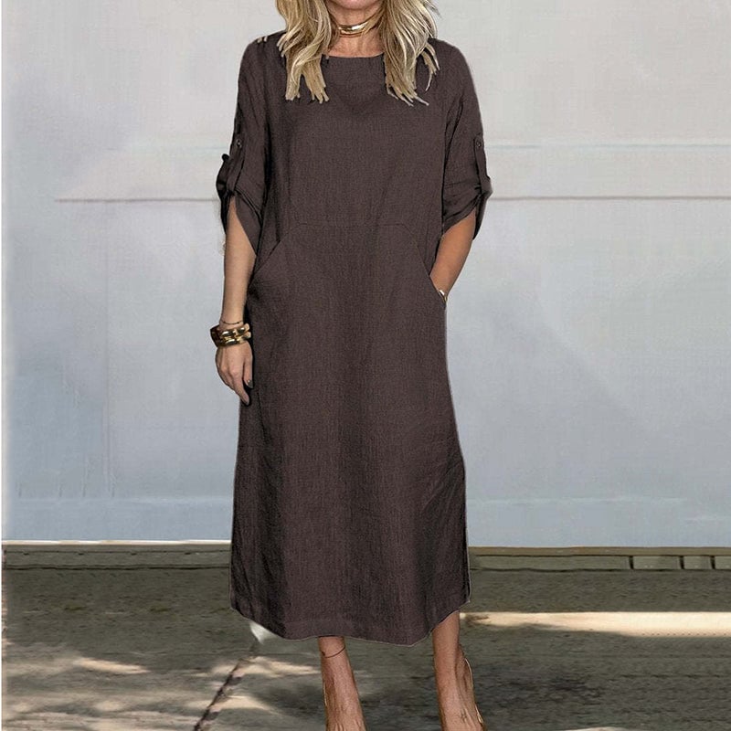 ELIZA - SOPHISTICATED UTILITY DRESS