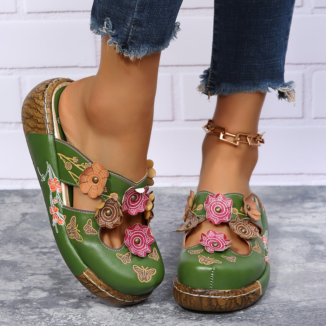 LARKIN - MODERN NON-SKID WEDGE SANDALS
