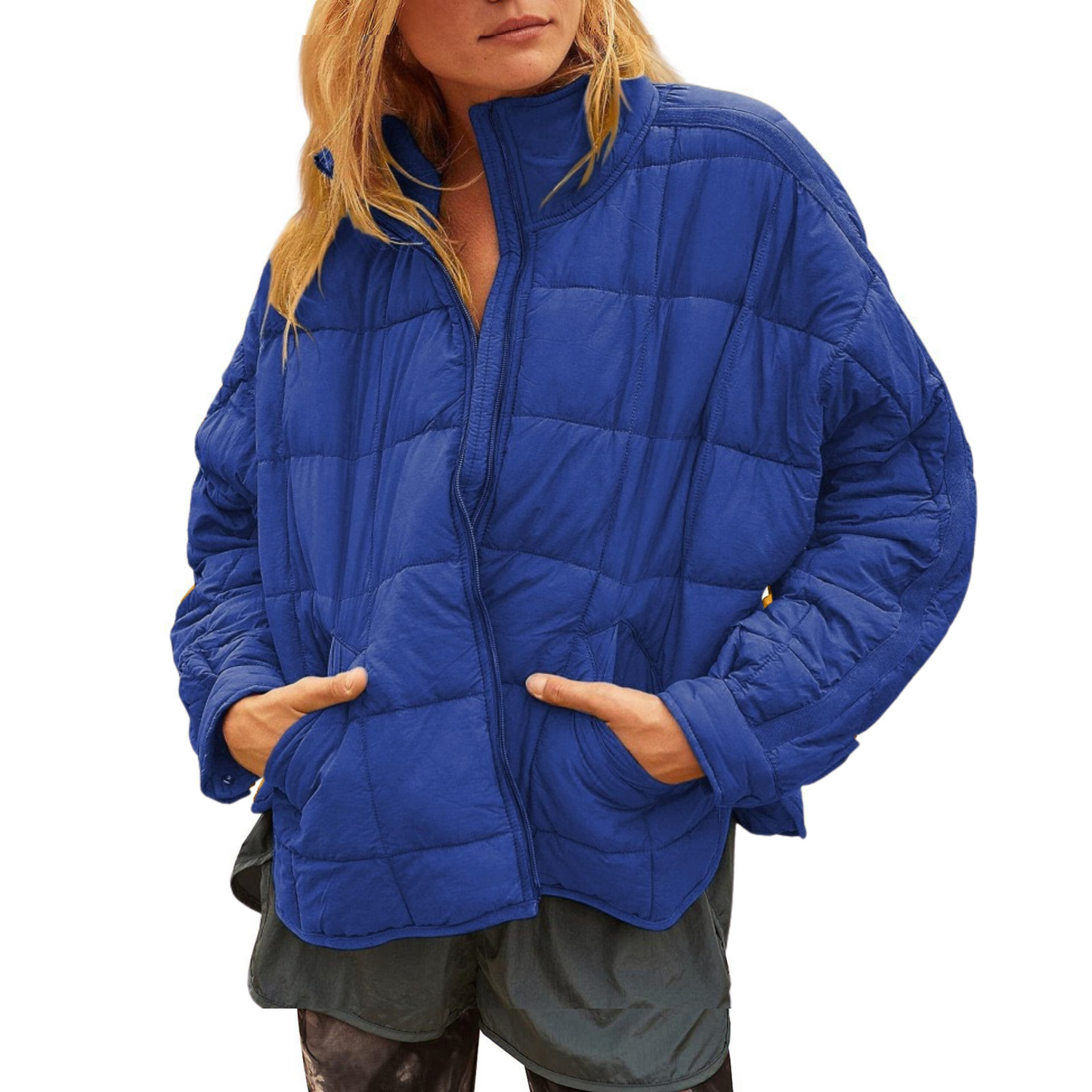 APRIL™ | Lightweight Compact Zip Puffer Jacket