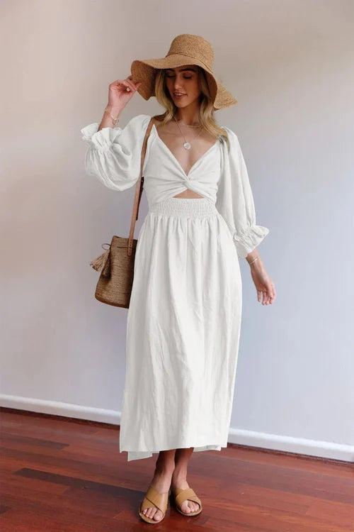 EVERLEIGH - ELEGANT LANTERN DRESS