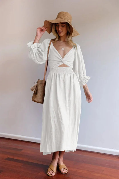 EVERLEIGH - ELEGANT LANTERN DRESS