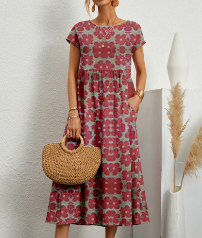 MELINDA - BLOOMING BEAUTY FLORAL DRESS