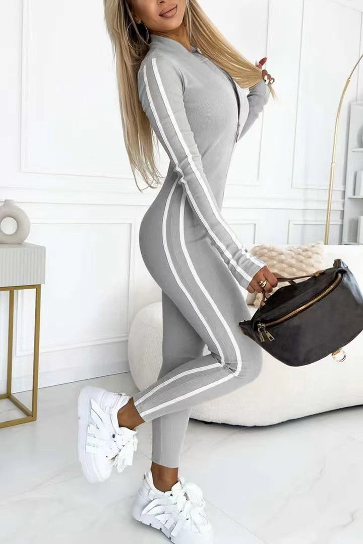 BETTY - SIDE STRIPED JUMPSUIT