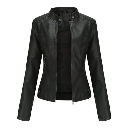 HAILEY - MODERN LEATHER JACKET