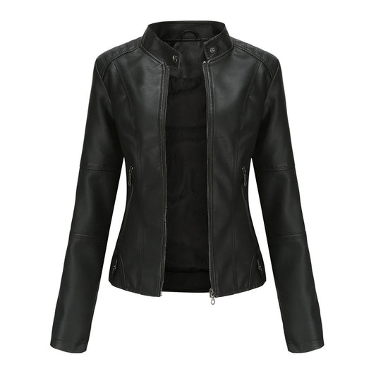 HAILEY - MODERN LEATHER JACKET