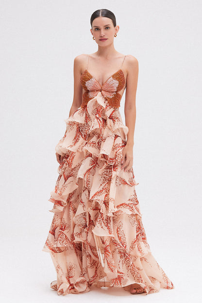 ALORA – BUTTERFLY TRAIL STYLE DRESS