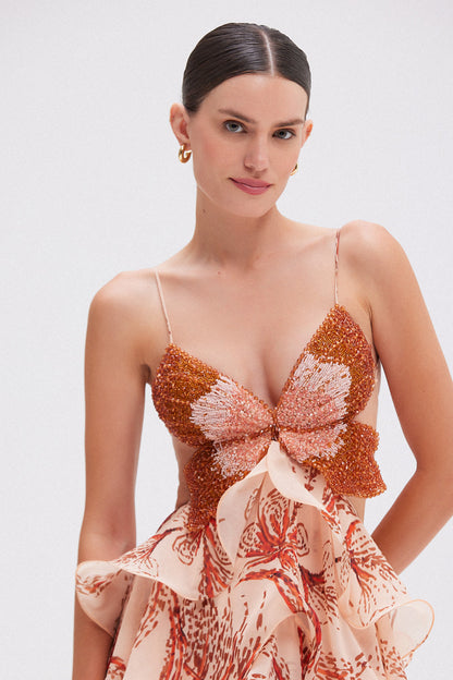 ALORA – BUTTERFLY TRAIL STYLE DRESS