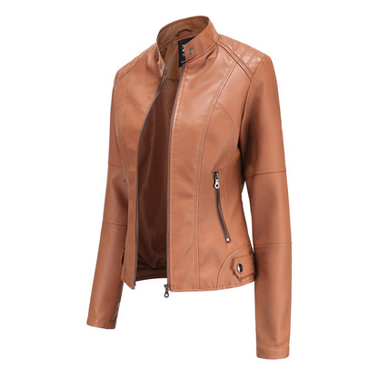 HAILEY - MODERN LEATHER JACKET
