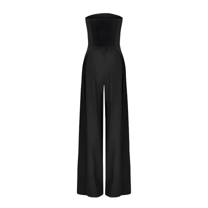 Amélie™ - SLEEK JUMPSUIT WITH NO SLEEVES