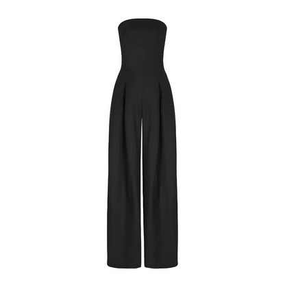 Amélie™ - SLEEK JUMPSUIT WITH NO SLEEVES