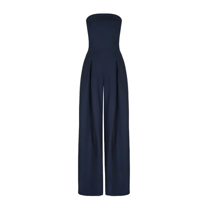 Amélie™ - SLEEK JUMPSUIT WITH NO SLEEVES