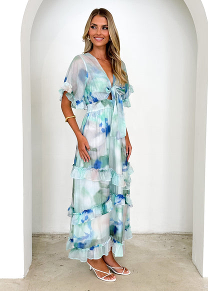 HALLEY - HORIZON HAZE MINT DRESS