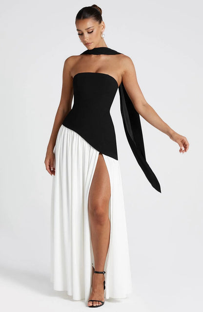 BLESS - SUNSET ELEGANCE GOLDEN HOUR DRESS