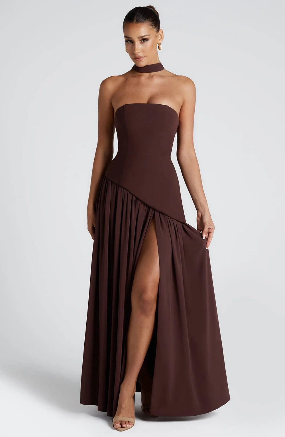 BLESS - SUNSET ELEGANCE GOLDEN HOUR DRESS