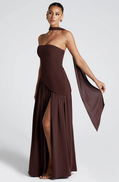 BLESS - SUNSET ELEGANCE GOLDEN HOUR DRESS