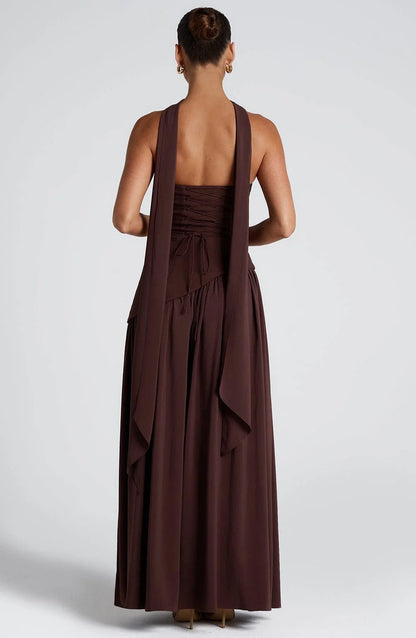 BLESS - SUNSET ELEGANCE GOLDEN HOUR DRESS