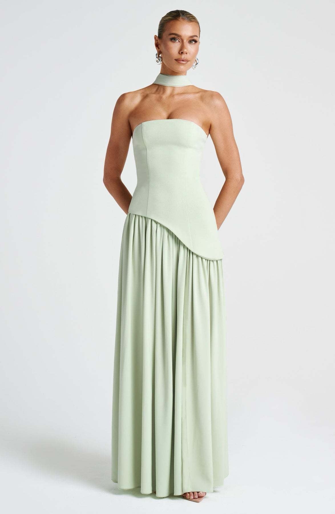 BLESS - SUNSET ELEGANCE GOLDEN HOUR DRESS