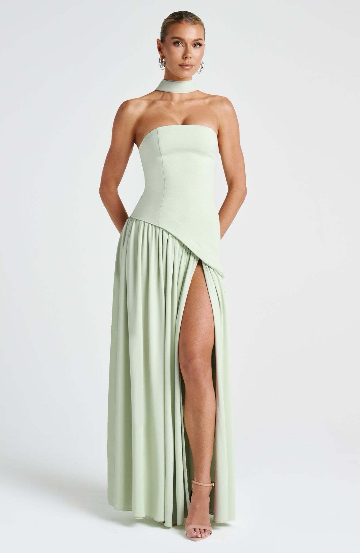 BLESS - SUNSET ELEGANCE GOLDEN HOUR DRESS