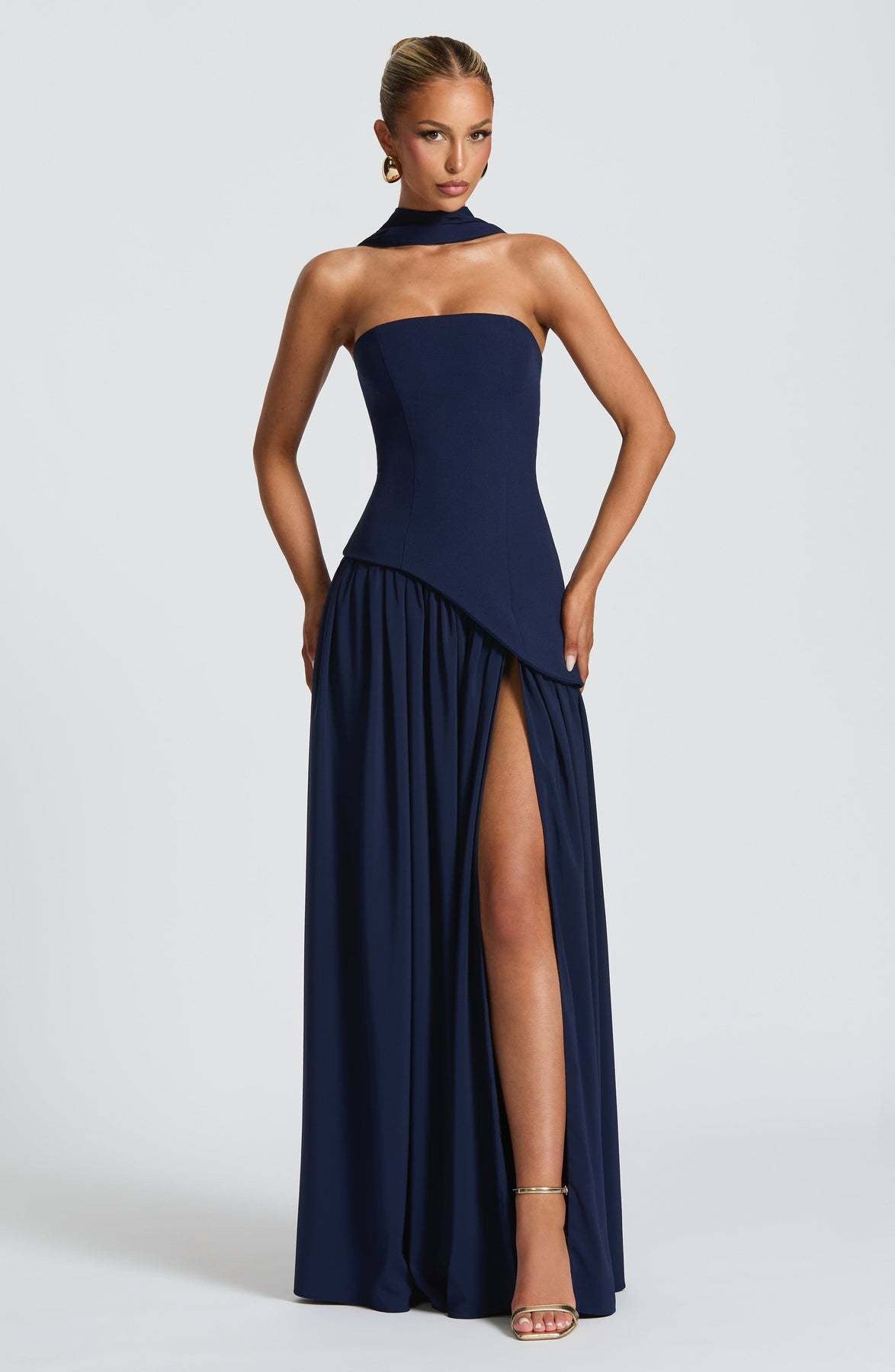 BLESS - SUNSET ELEGANCE GOLDEN HOUR DRESS