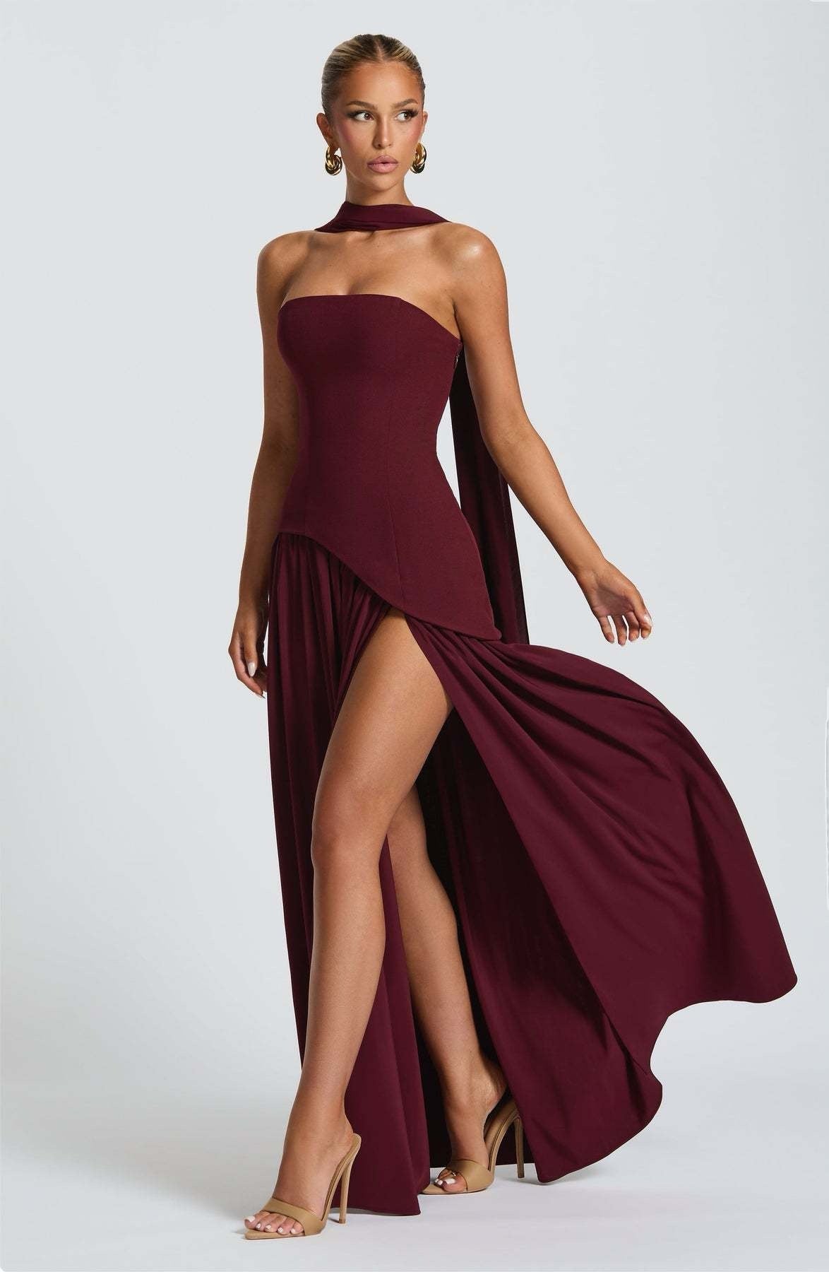 BLESS - SUNSET ELEGANCE GOLDEN HOUR DRESS