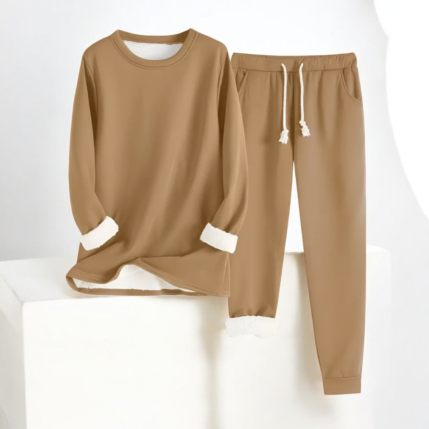 YUNA - WARM AND DREAMY PLUSH LOUNGE CO-ORD