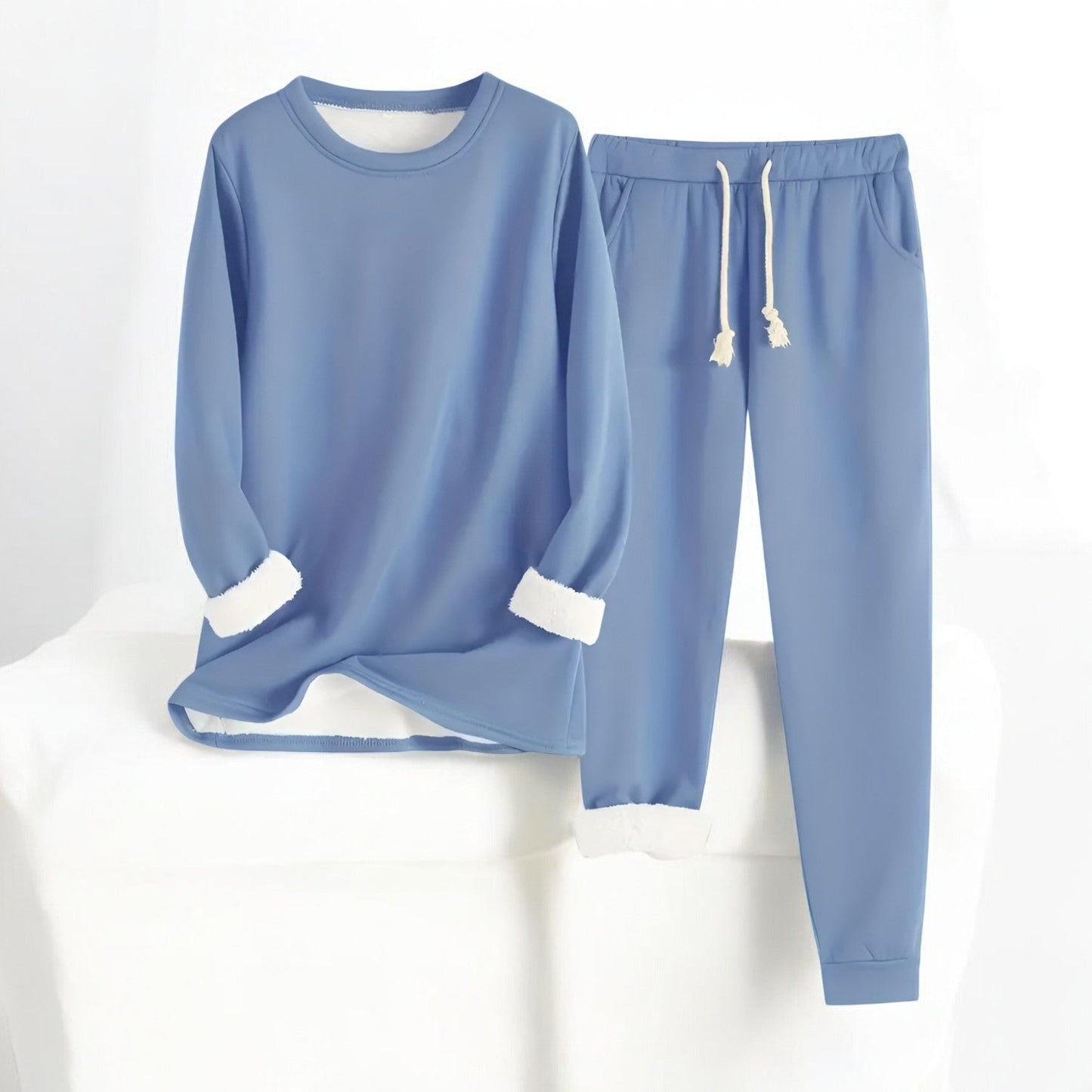 YUNA - WARM AND DREAMY PLUSH LOUNGE CO-ORD