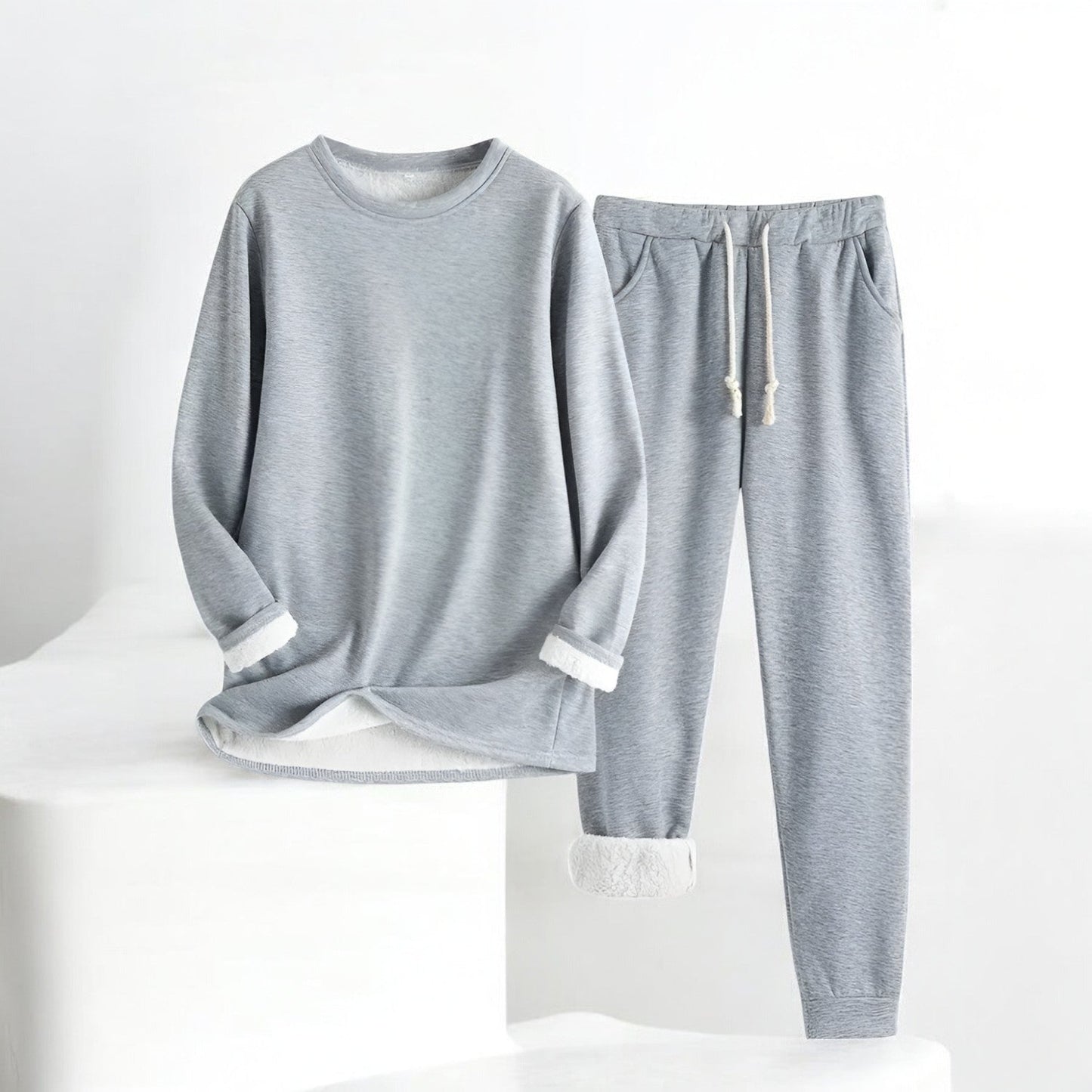 YUNA - WARM AND DREAMY PLUSH LOUNGE CO-ORD