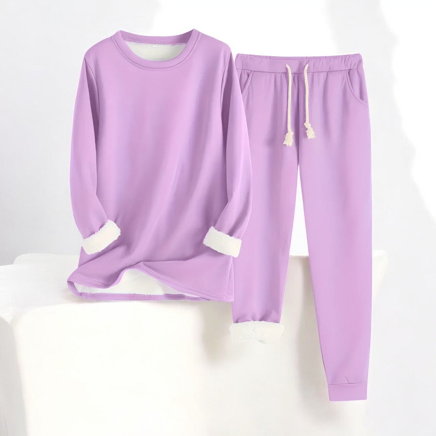 YUNA - WARM AND DREAMY PLUSH LOUNGE CO-ORD