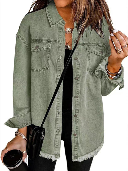 RHIA - SIGNATURE CASUAL DENIM JACKET