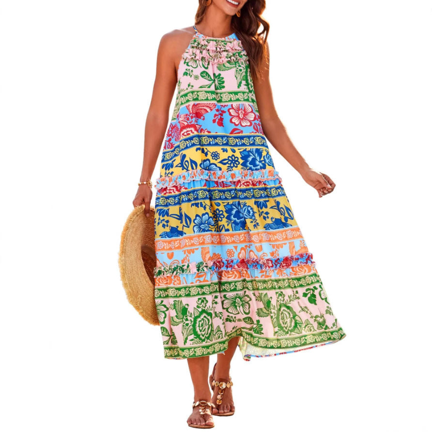 NAMIE - CAREFREE CHIC BOHO DRESS