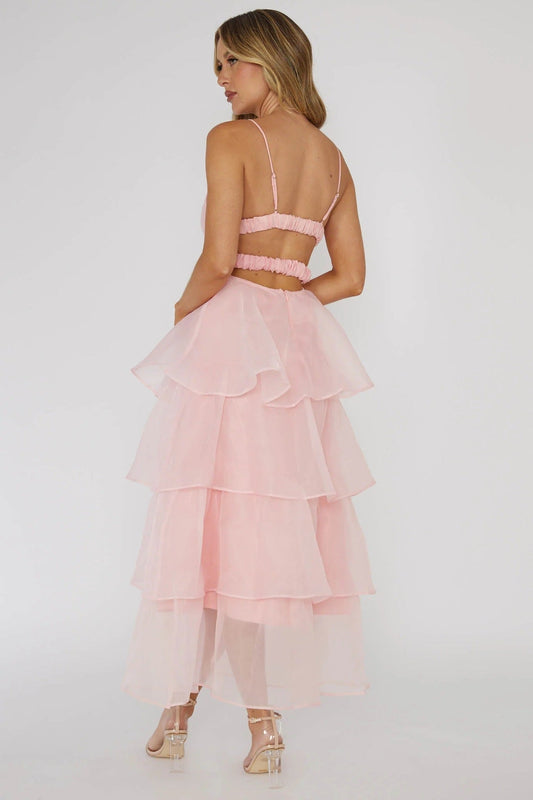 LOVETT - CHIC PLUNGING DRESS