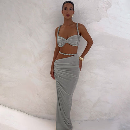 ZEVSEN - STUNNING CUTOUT TOP AND SCULPTS SET