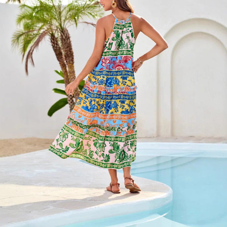 NAMIE - CAREFREE CHIC BOHO DRESS