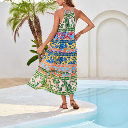 NAMIE - CAREFREE CHIC BOHO DRESS