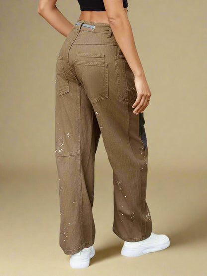 FILOMENA -LOOSE CUT PATCHWORK JEANS