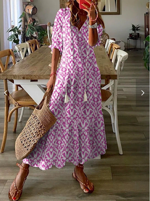 Flora - Boho Inspired Maxi Dress