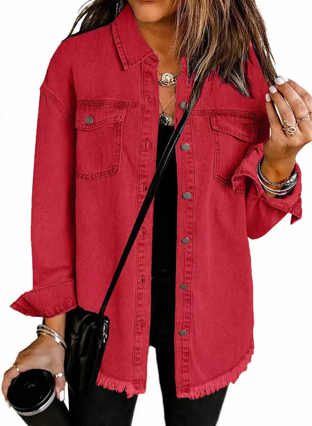 DVIRA - EVERYDAY CHIC DENIM JACKET