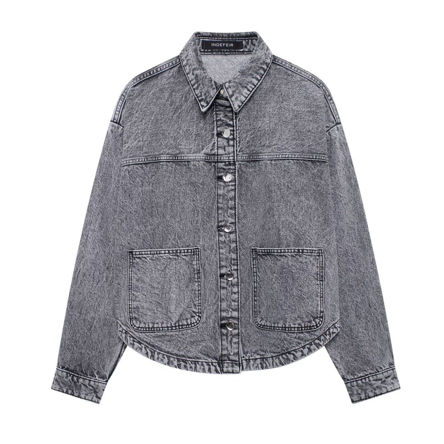 DIYANA - LOOSE CANVAS COMFORT JACKET